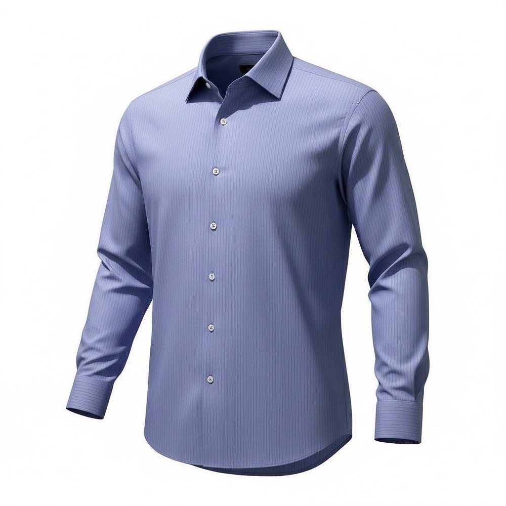 Lauren Ralph Lauren Men's Lavender Button Down Shirt Stretch Cotton 16 Collar